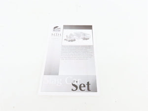 O Gauge 3-Rail MTH RailKing 20-90011 Unlettered Slag Cars 3-Unit Set