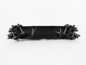 O27 Gauge 3-Rail MTH RailKing 30-7681 Flat Car #1951 w/ Ertl '51 Panel Vans