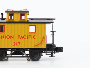 O27 Gauge 3-Rail MTH RailKing 30-7729 UP Center Cupola Bobber Caboose #217