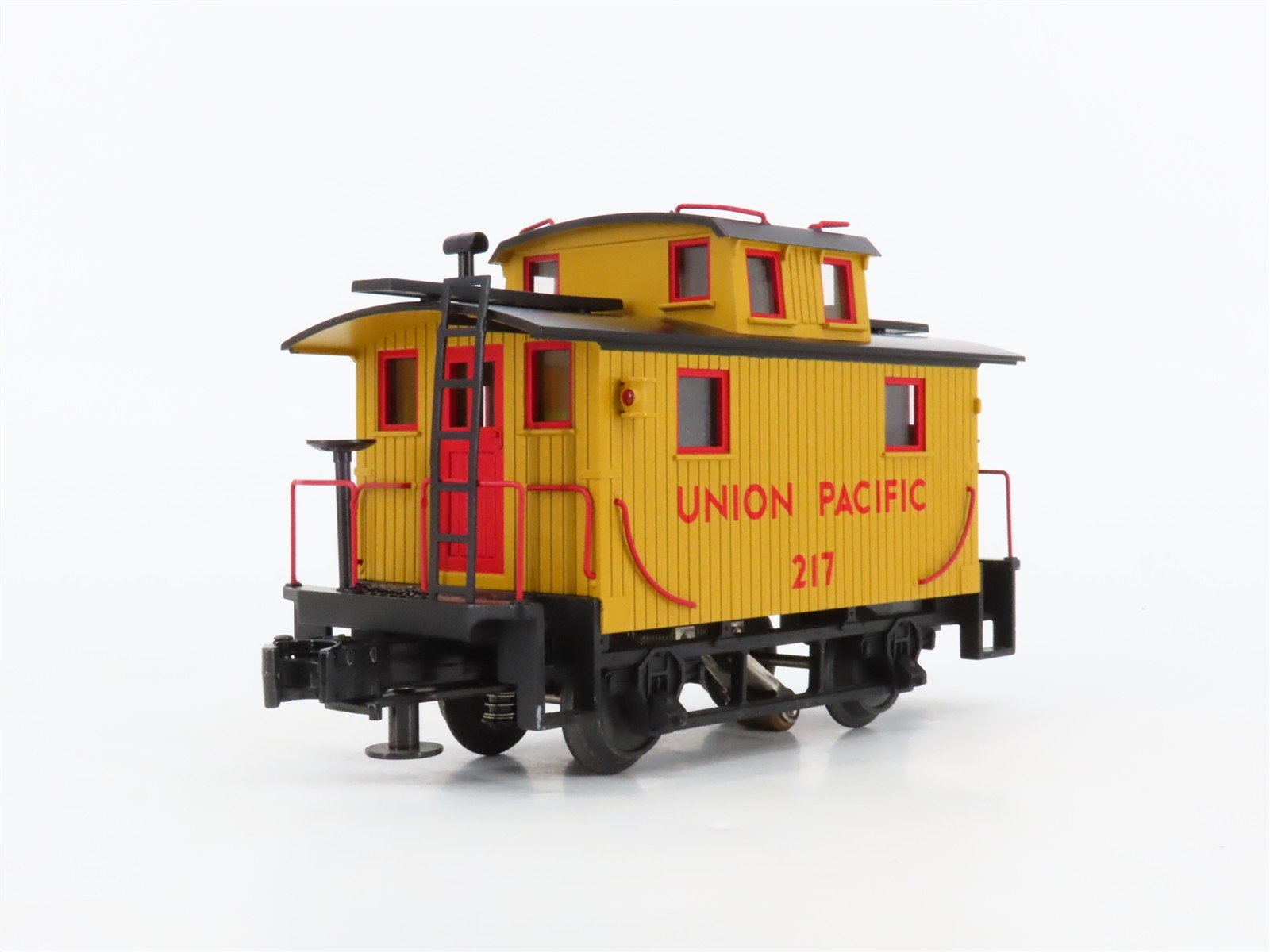O27 Gauge 3-Rail MTH RailKing 30-7729 UP Center Cupola Bobber Caboose #217