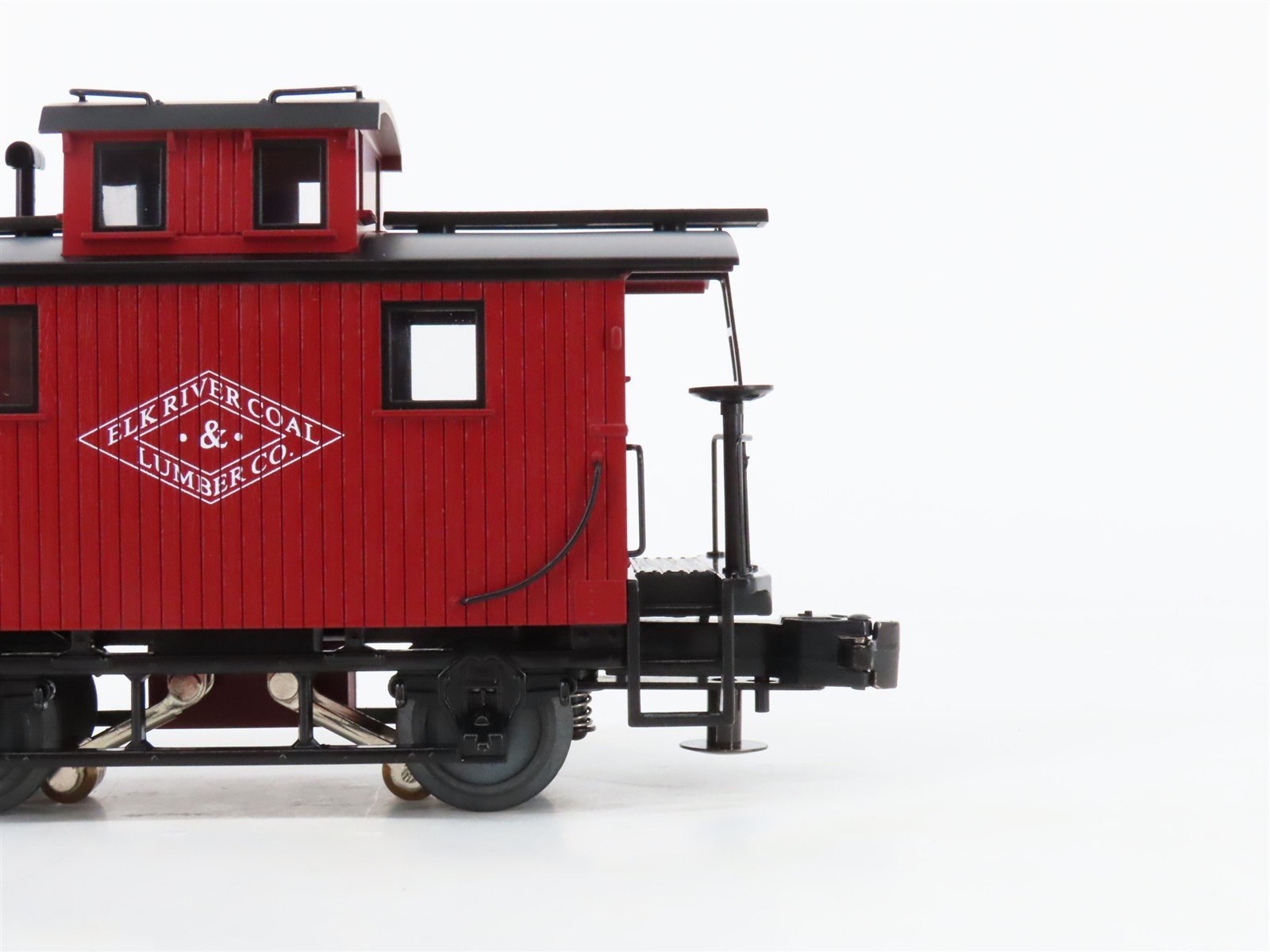 O27 Gauge 3-Rail MTH RailKing 30-7799 Elk River Center Cupola Bobber Caboose No#