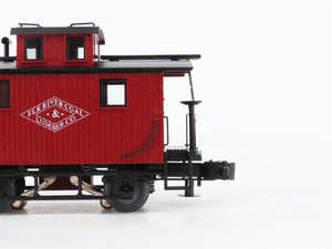 O27 Gauge 3-Rail MTH RailKing 30-7799 Elk River Center Cupola Bobber Caboose No#
