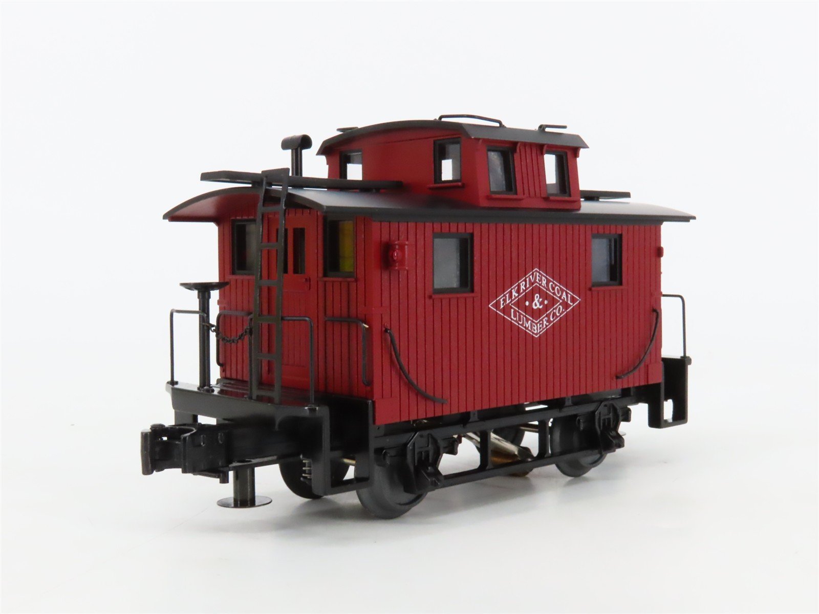 O27 Gauge 3-Rail MTH RailKing 30-7799 Elk River Center Cupola Bobber Caboose No#