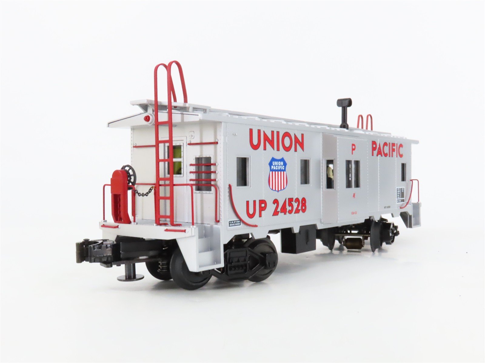 O27 Gauge 3-Rail MTH RailKing 30-7749 UP Union Pacific Bay Window Caboose #24528