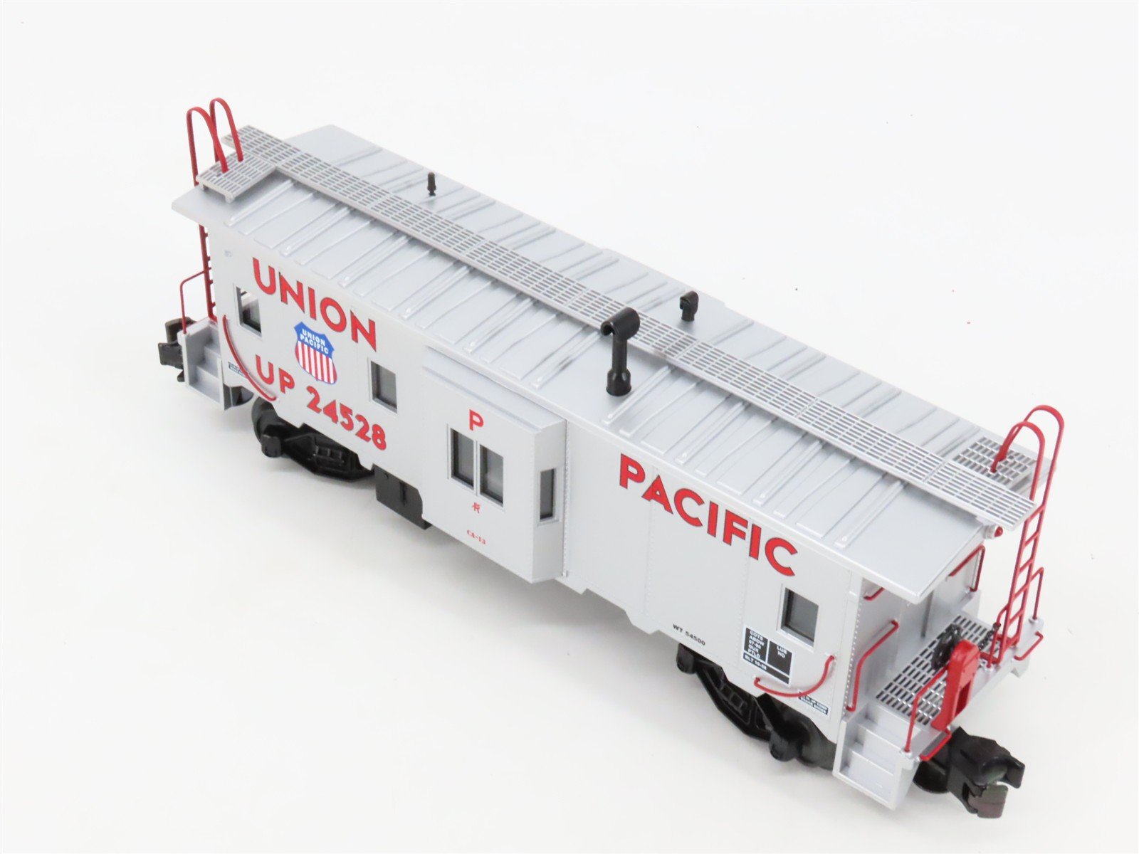 O27 Gauge 3-Rail MTH RailKing 30-7749 UP Union Pacific Bay Window Caboose #24528