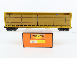 O27 Gauge 3-Rail MTH RailKing 30-7686 UP Centerbeam Flat Car #273037 w/ Load