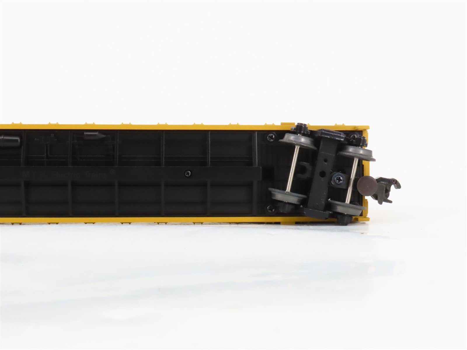 O27 Gauge 3-Rail MTH RailKing 30-7686 UP Centerbeam Flat Car #273037 w/ Load