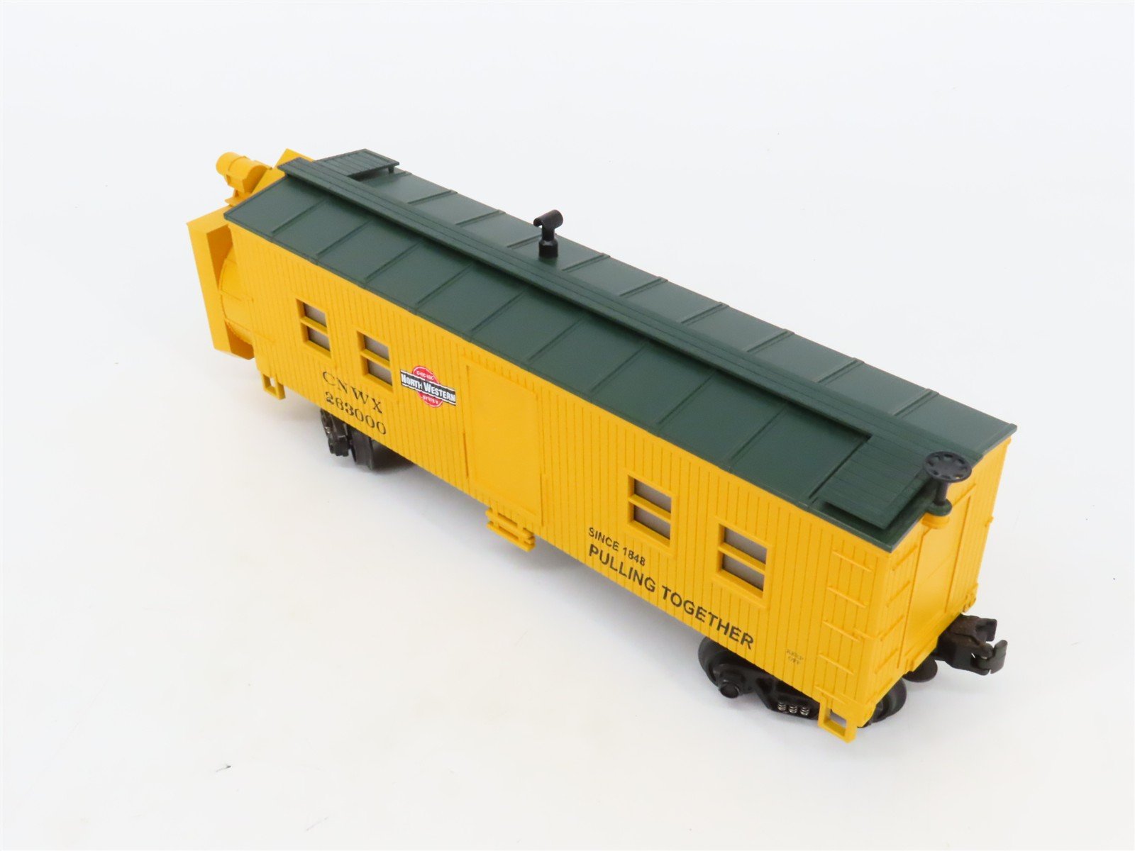 O27 Gauge 3-Rail MTH RailKing 30-7921 CNW Operating Rotary Snow Plow #263000