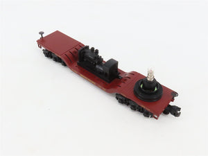 O27 3-Rail MTH RailKing 30-7915 UP Depressed Center Searchlight Flat Car #50001