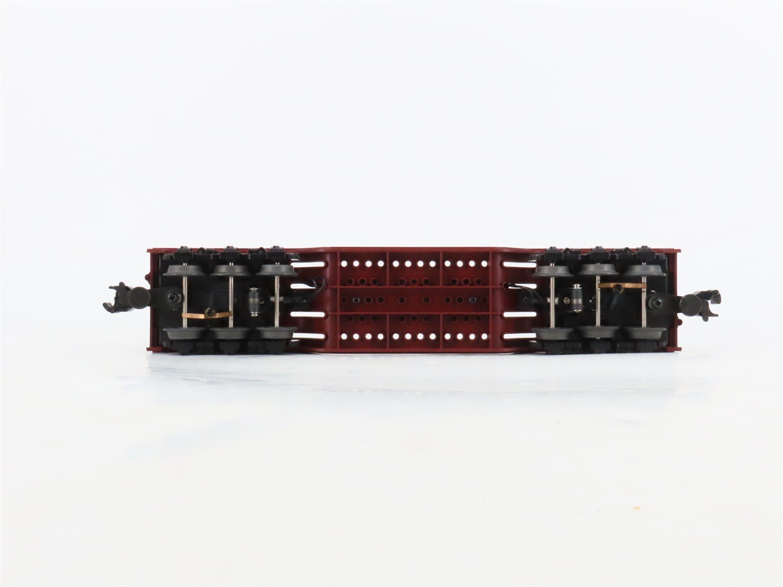 O27 3-Rail MTH RailKing 30-7915 UP Depressed Center Searchlight Flat Car #50001