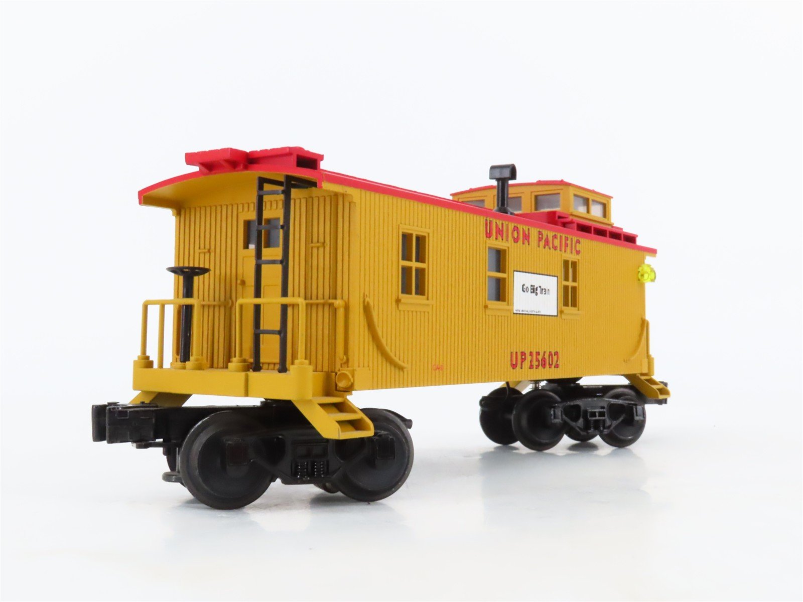 O Gauge 3-Rail MTH RailKing Semi-Scale 30-7710 UP Offset Cupola Caboose #25602