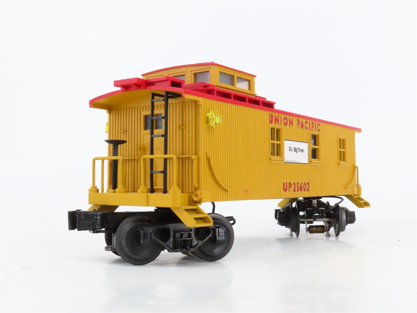 O Gauge 3-Rail MTH RailKing Semi-Scale 30-7710 UP Offset Cupola Caboose #25602