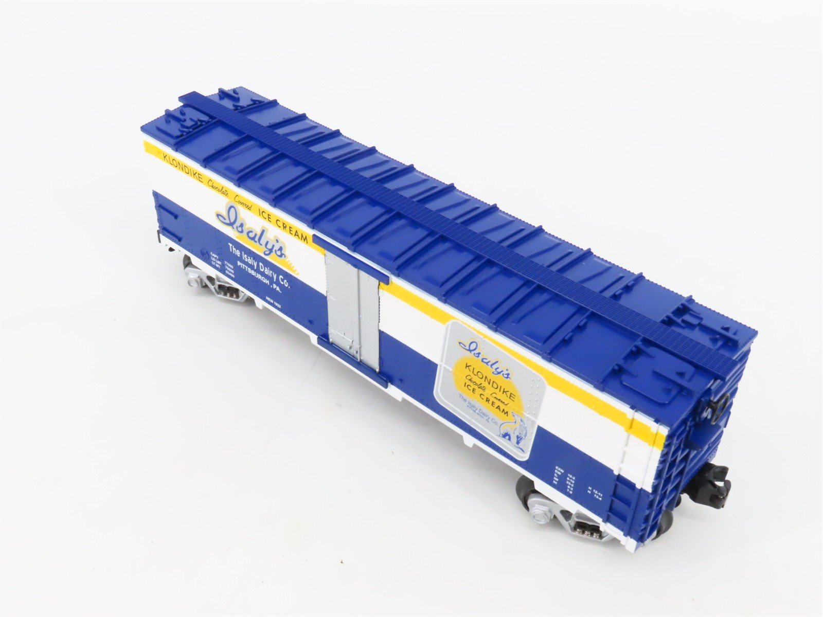 O27 Gauge 3-Rail MTH RailKing 30-7874 Isaly's Klondike Bar Modern Reefer No#
