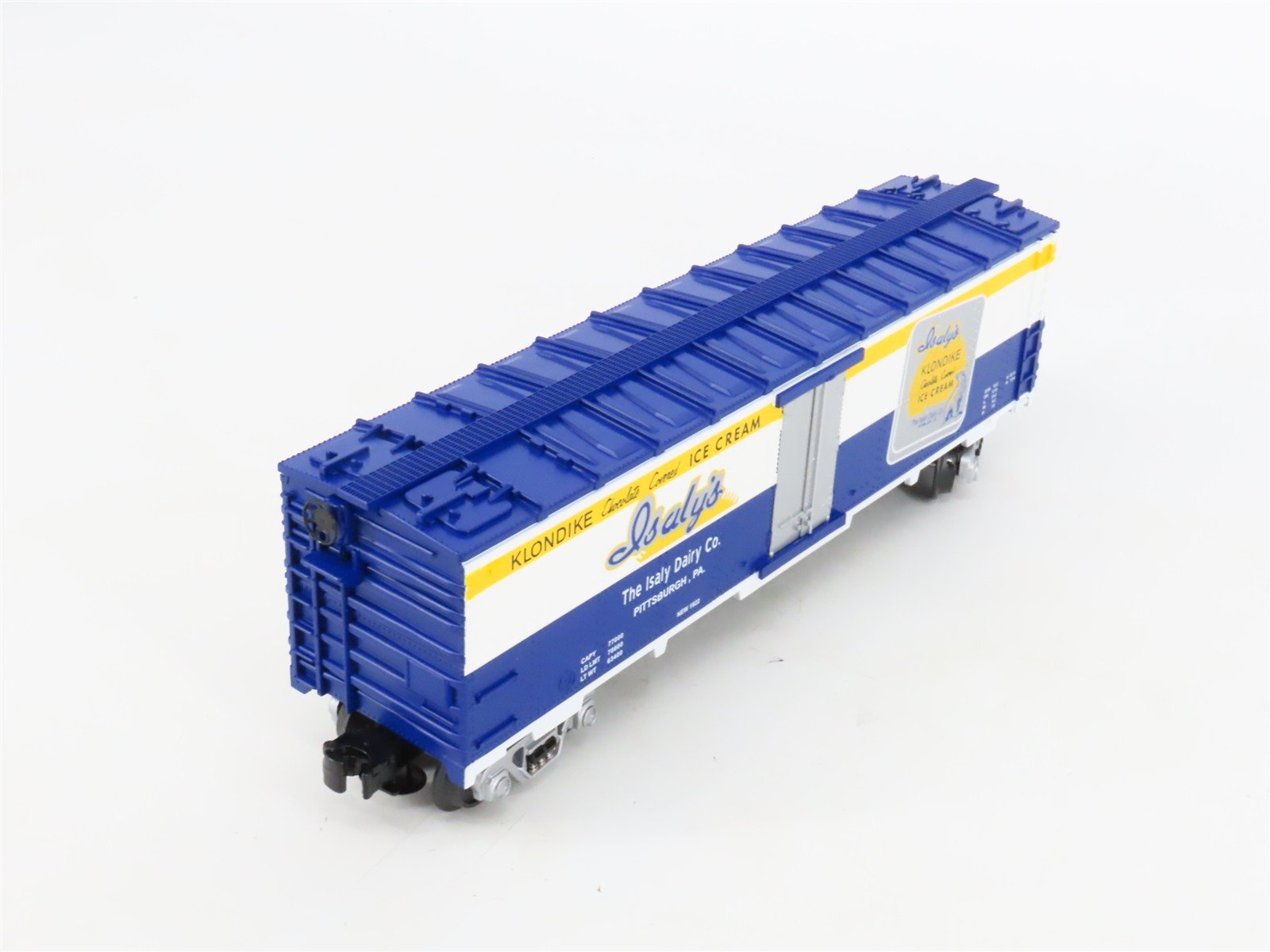O27 Gauge 3-Rail MTH RailKing 30-7874 Isaly's Klondike Bar Modern Reefer No#