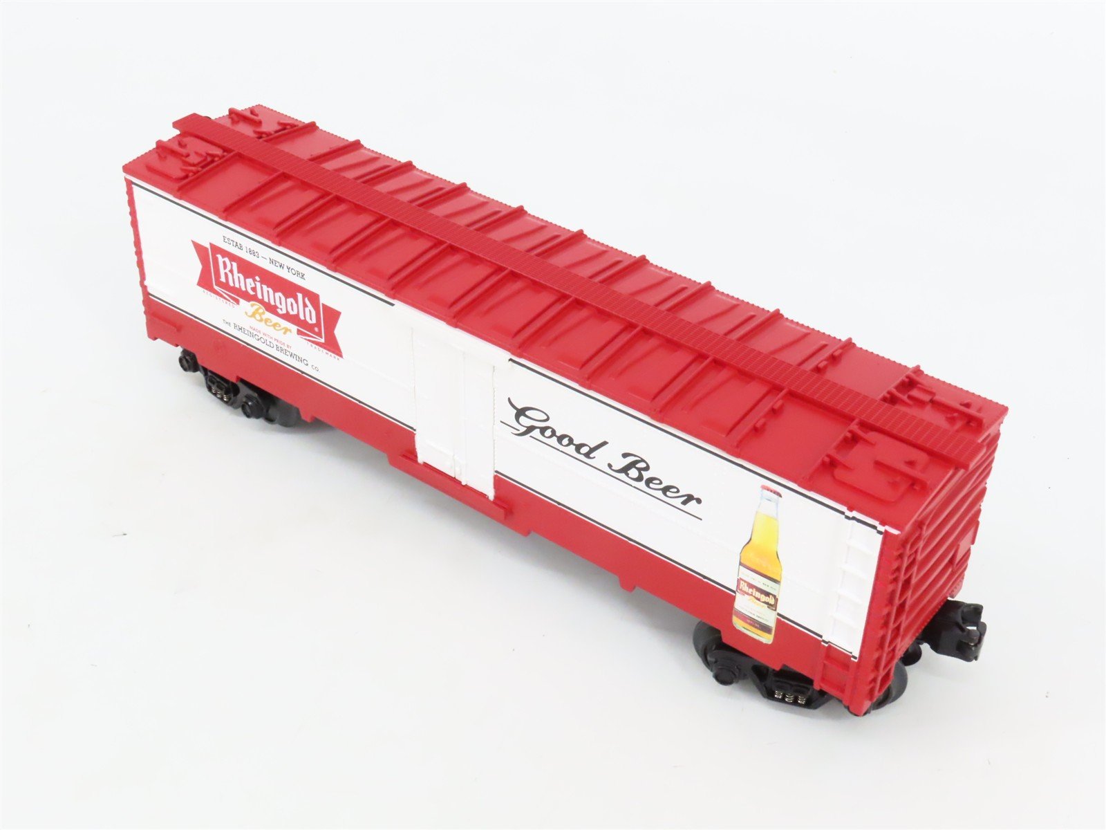O27 Gauge 3-Rail MTH RailKing 30-7883 Rheingold Beer Modern Steel Reefer No#