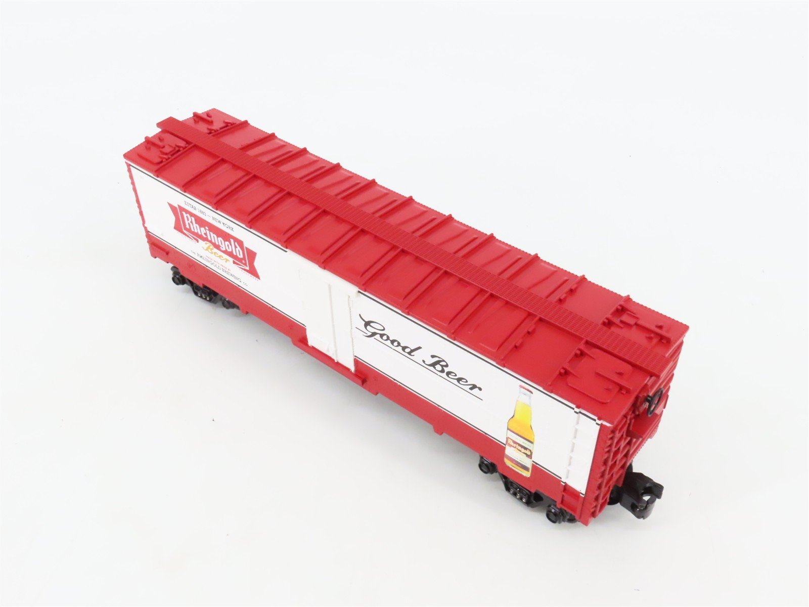 O27 Gauge 3-Rail MTH RailKing 30-7883 Rheingold Beer Modern Steel Reefer No#