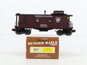 O27 3-Rail MTH RailKing Rugged Rails 33-7801 PRR Offset Cupola Caboose #982010