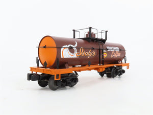 O27 Gauge 3-Rail MTH RailKing 30-73288 Isaly's Boulevard Coffee Tank Car w/Smoke