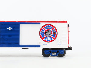 O27 Gauge 3-Rail MTH RailKing 30-74087 Rescue 2 NY Skyline 9/11 Box Car