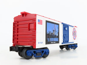 O27 Gauge 3-Rail MTH RailKing 30-74087 Rescue 2 NY Skyline 9/11 Box Car