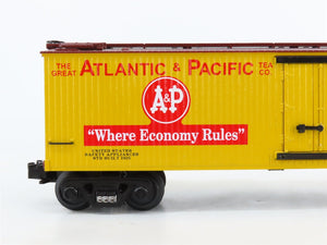 O27 3-Rail MTH RailKing 30-8606 URTC A&P Atlantic & Pacific Wood Reefer #23027