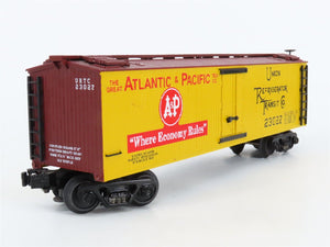 O27 3-Rail MTH RailKing 30-8606 URTC A&P Atlantic & Pacific Wood Reefer #23027