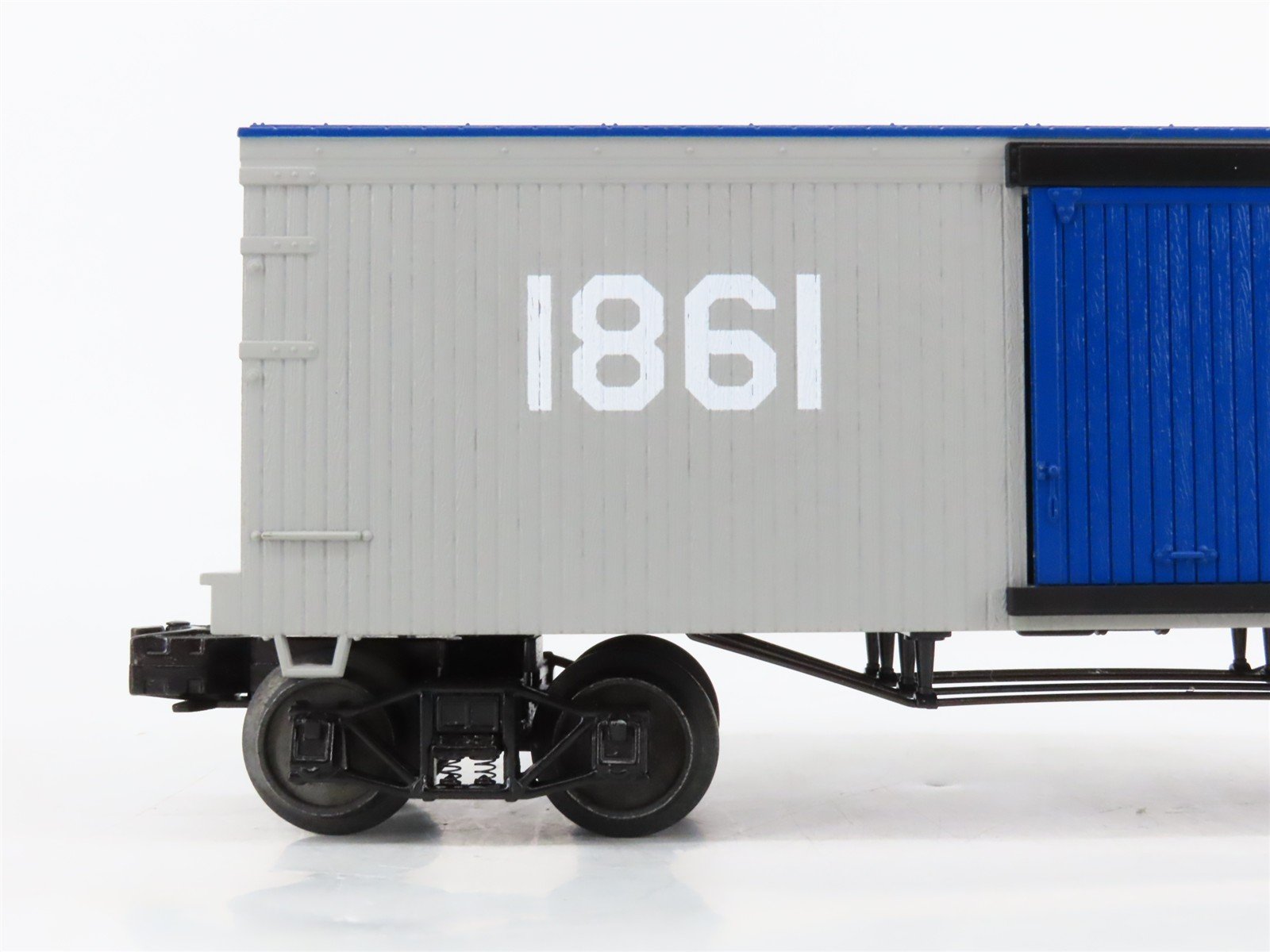 O27 3-Rail MTH RailKing 30-74665 Civil War 150th Anniversary 34' Box Car #1861