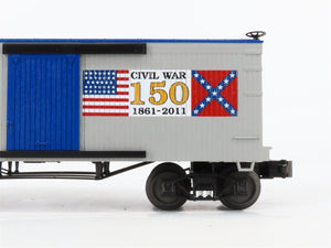 O27 3-Rail MTH RailKing 30-74665 Civil War 150th Anniversary 34' Box Car #1861