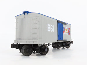 O27 3-Rail MTH RailKing 30-74665 Civil War 150th Anniversary 34' Box Car #1861