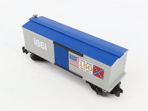 O27 3-Rail MTH RailKing 30-74665 Civil War 150th Anniversary 34' Box Car #1861