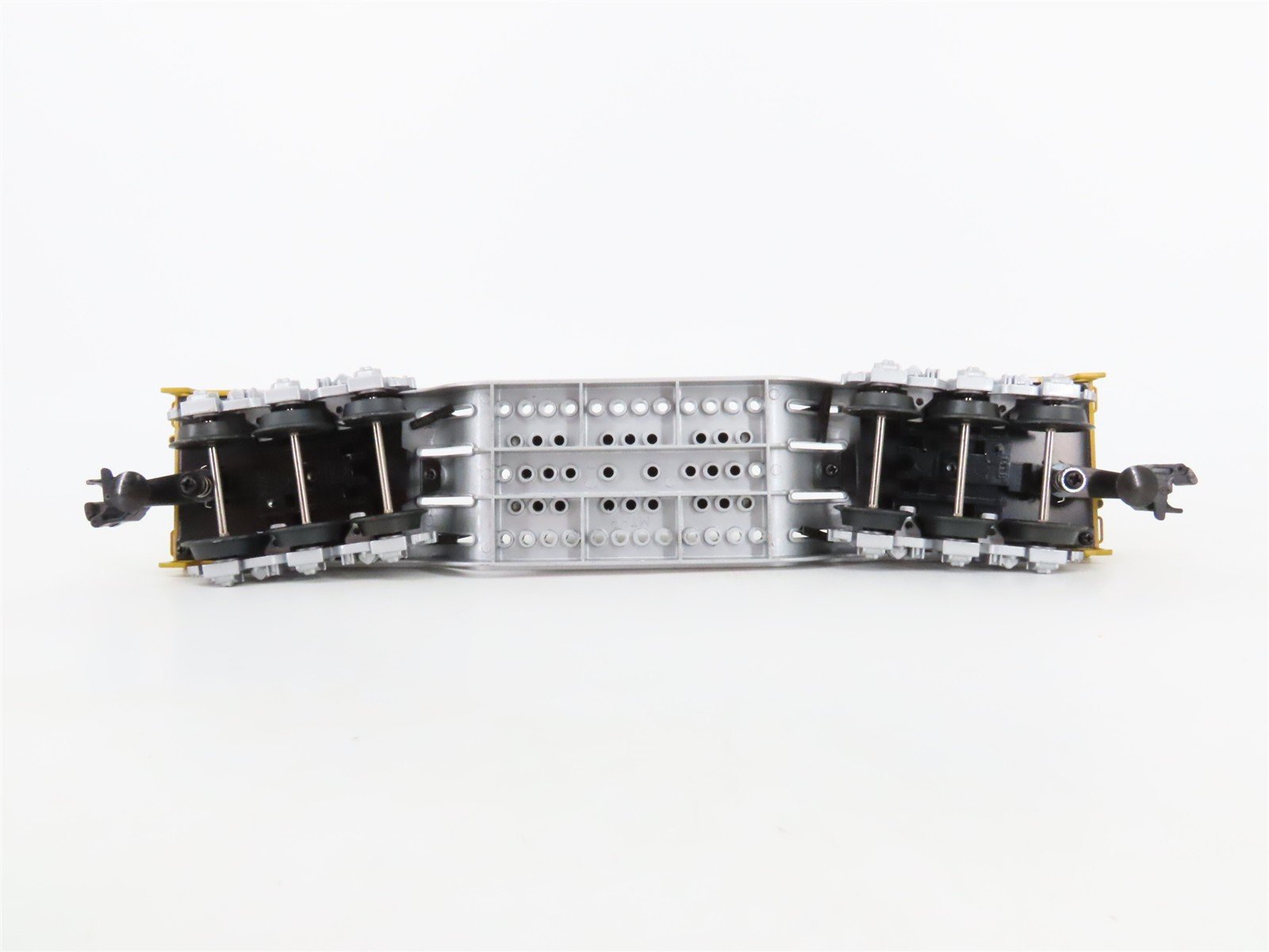 O27 3-Rail MTH RailKing 30-8319 UP Depressed Center Flat Car 50002 w/Transformer