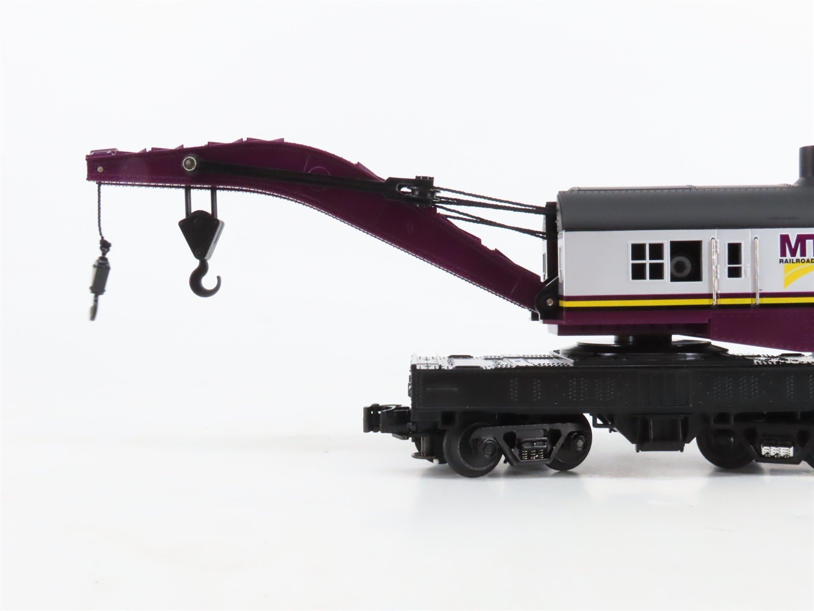 O27 3-Rail MTH RailKing 30-7928 MTHRRC Club Operating Crane Car #1999