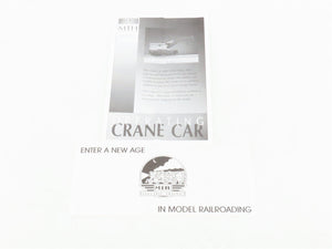 O27 3-Rail MTH RailKing 30-7928 MTHRRC Club Operating Crane Car #1999