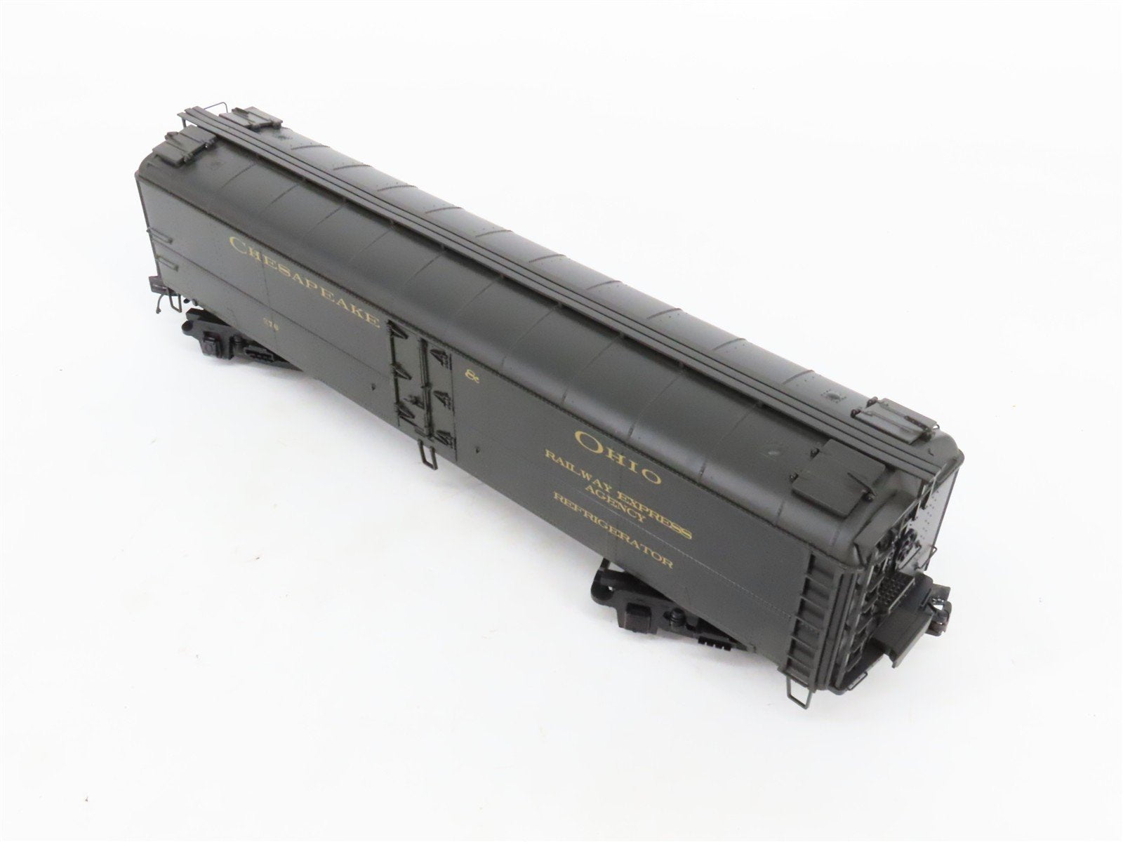 O Gauge 3-Rail MTH 20-94174 C&O Chesapeake & Ohio R50B Express Reefer #376