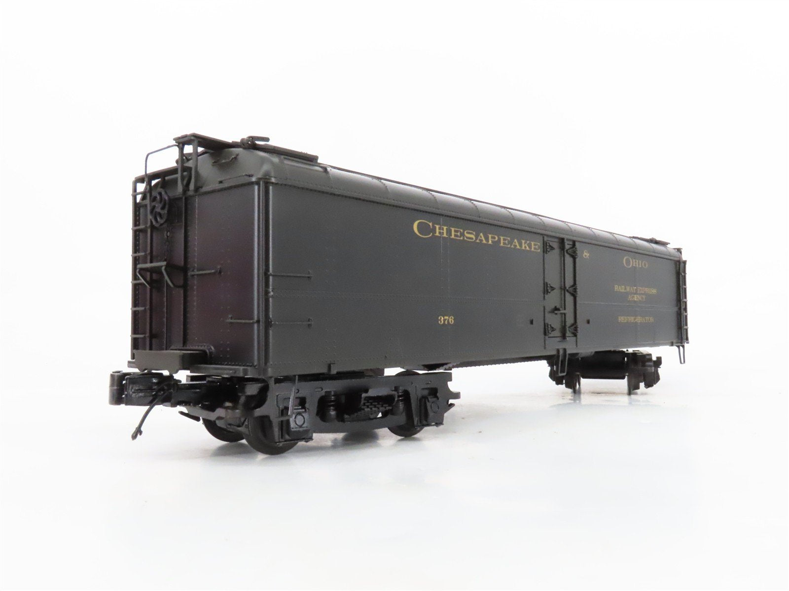 O Gauge 3-Rail MTH 20-94174 C&O Chesapeake & Ohio R50B Express Reefer #376