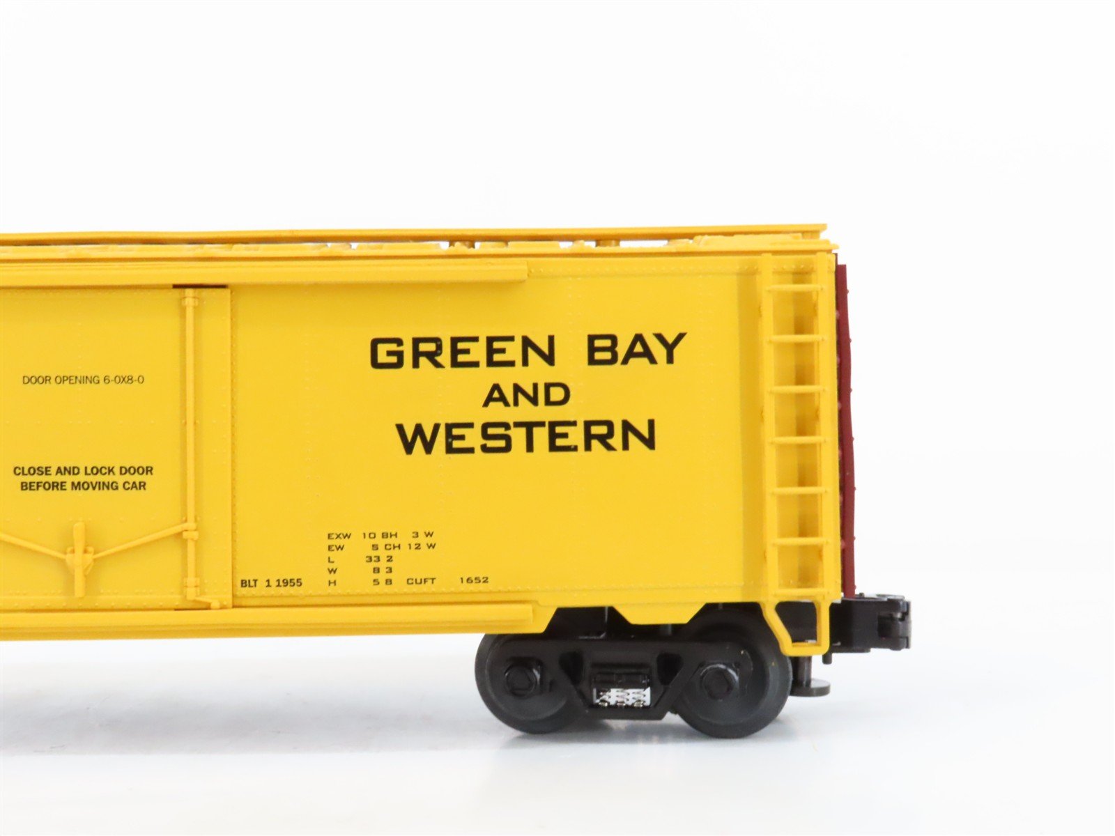 O Gauge 3-Rail MTH 20-94006 GBW Green Bay Route Steel Reefer #21002