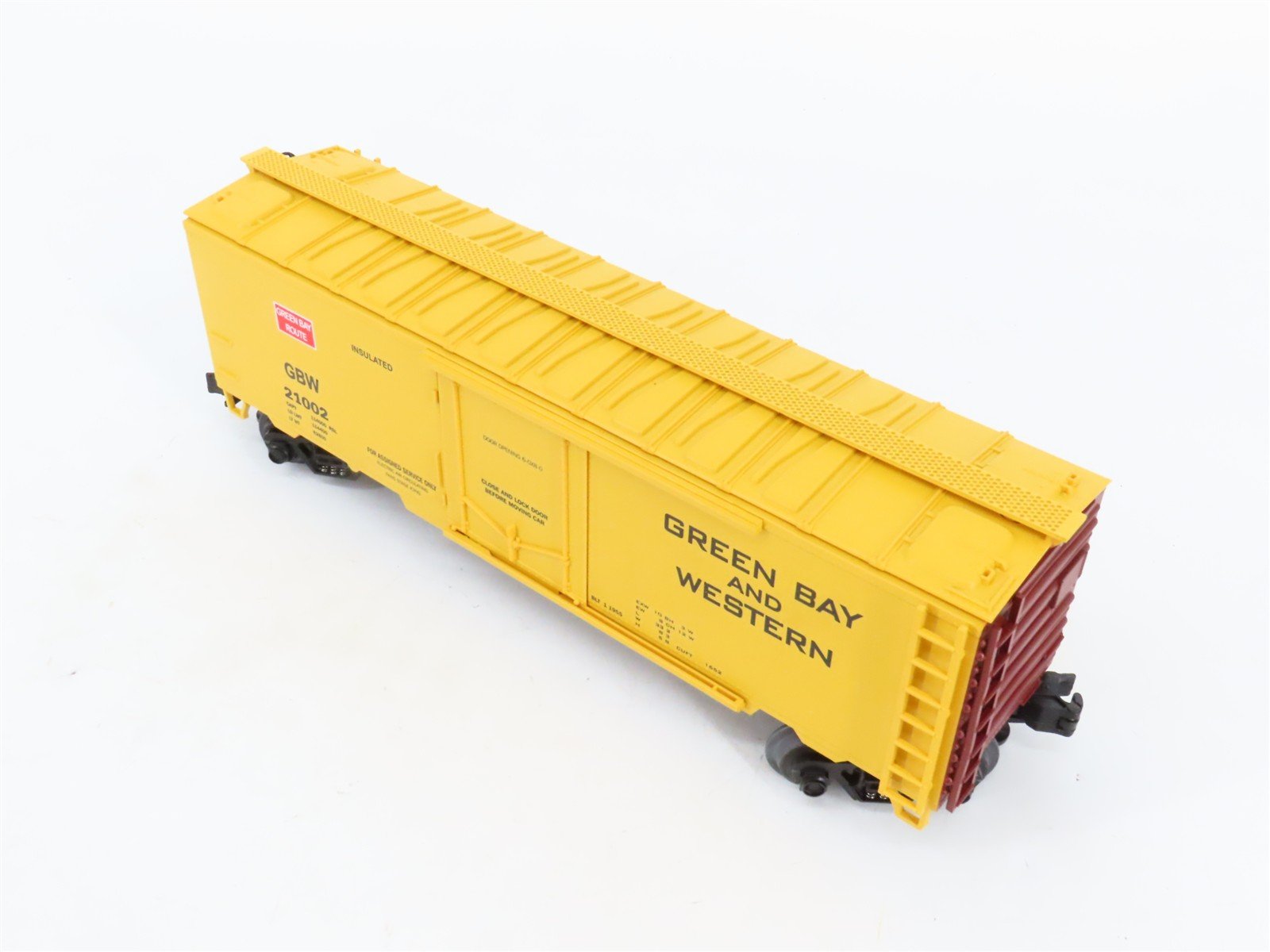 O Gauge 3-Rail MTH 20-94006 GBW Green Bay Route Steel Reefer #21002