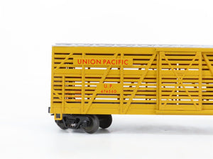O Gauge 3-Rail MTH 20-94502 UP Union Pacific Steel-Sided Stock Car #47456D