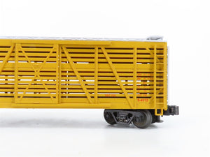 O Gauge 3-Rail MTH 20-94502 UP Union Pacific Steel-Sided Stock Car #47456D