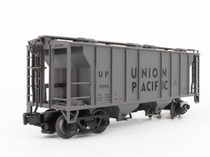O Gauge 3-Rail MTH 20-97101L UP Union Pacific 2-Bay Covered Hopper #19395