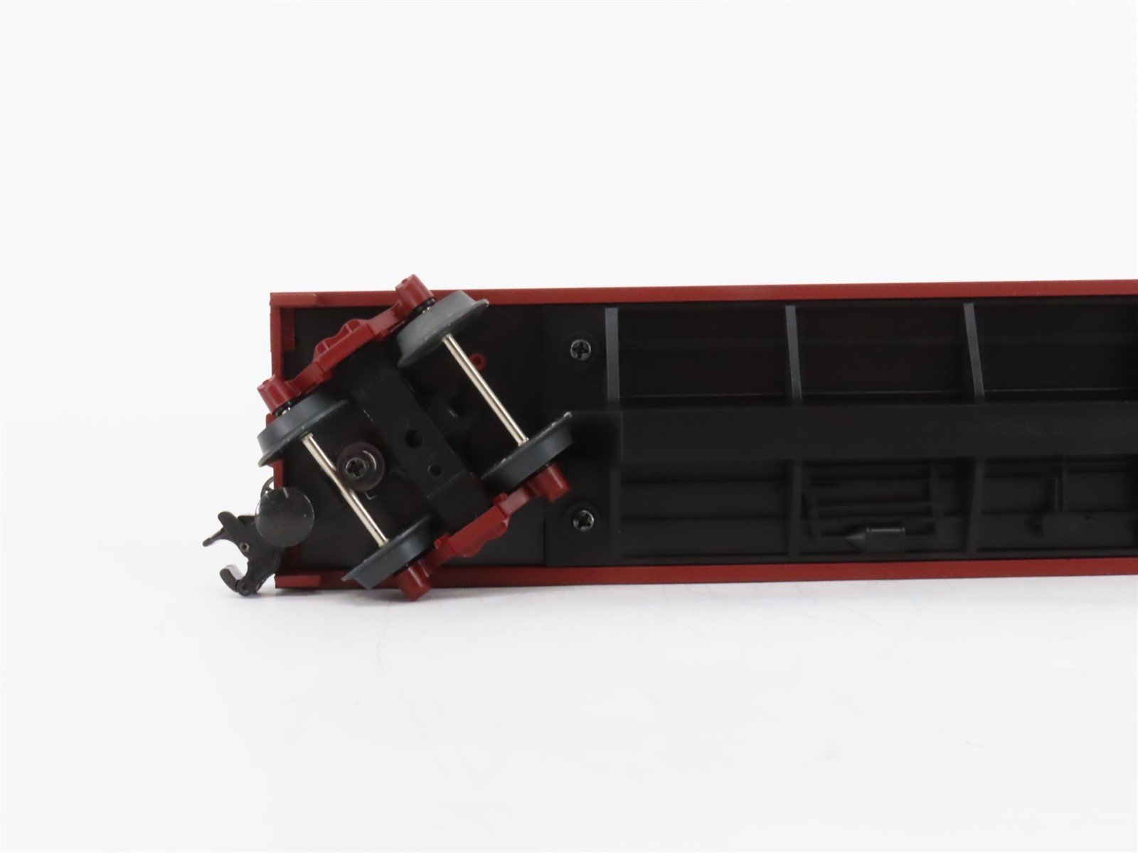 O Gauge 3-Rail MTH 20-98163 UP Union Pacific Flat Car #53743 w/ Greyhound Bus