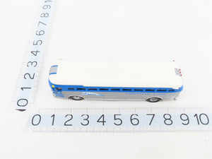 O Gauge 3-Rail MTH 20-98163 UP Union Pacific Flat Car #53743 w/ Greyhound Bus