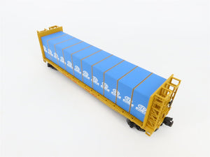 O Gauge 3-Rail MTH 20-98133 UP Union Pacific Bulkhead Flat Car #15082 w/ Load