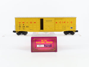 O Gauge 3-Rail MTH 20-93080 UP Union Pacific 50' Waffle Side Box Car #502802