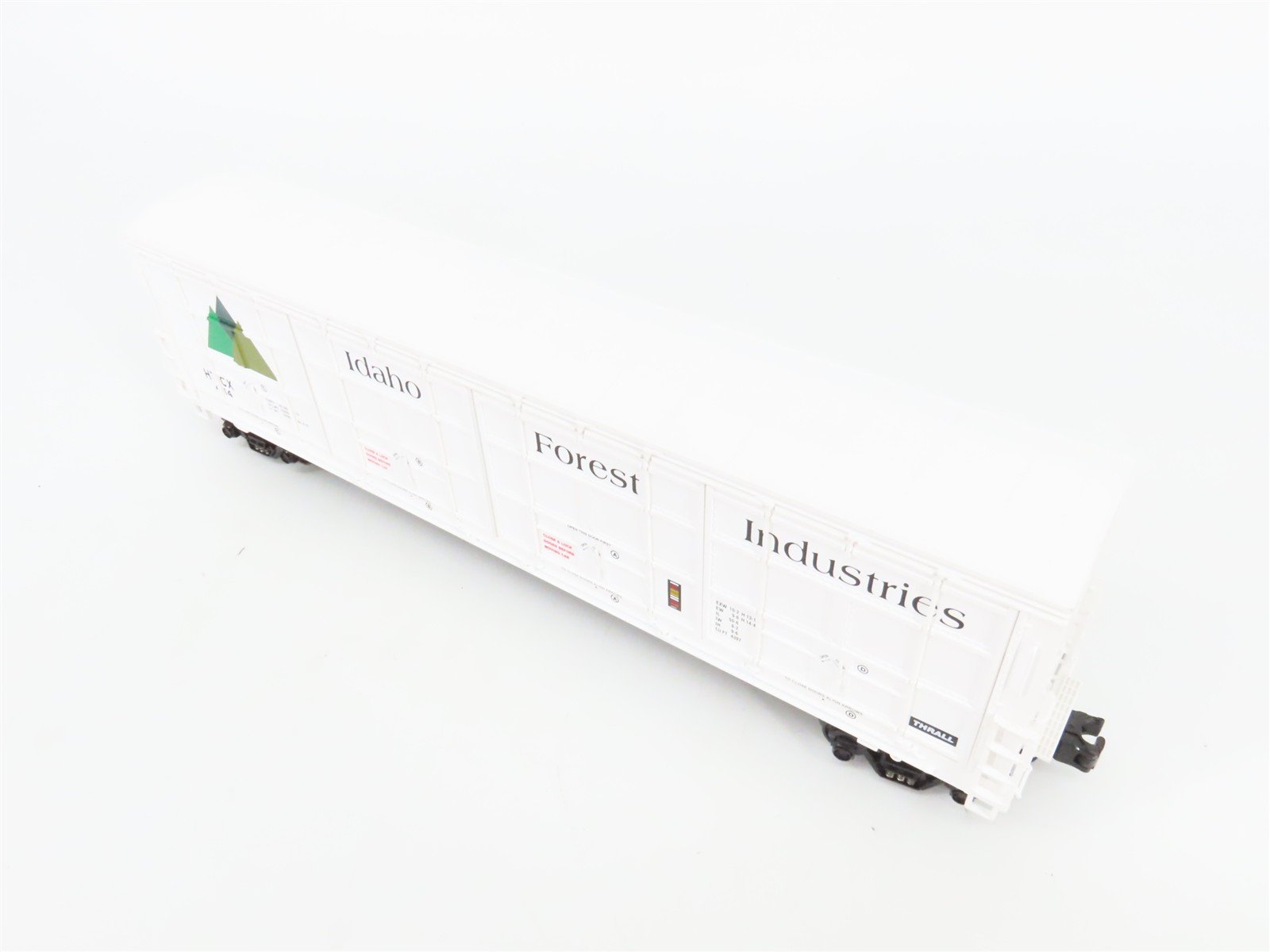O Gauge 3-Rail MTH 20-93116 HTCX Idaho Forest 55' Thrall All-Door Box Car #414