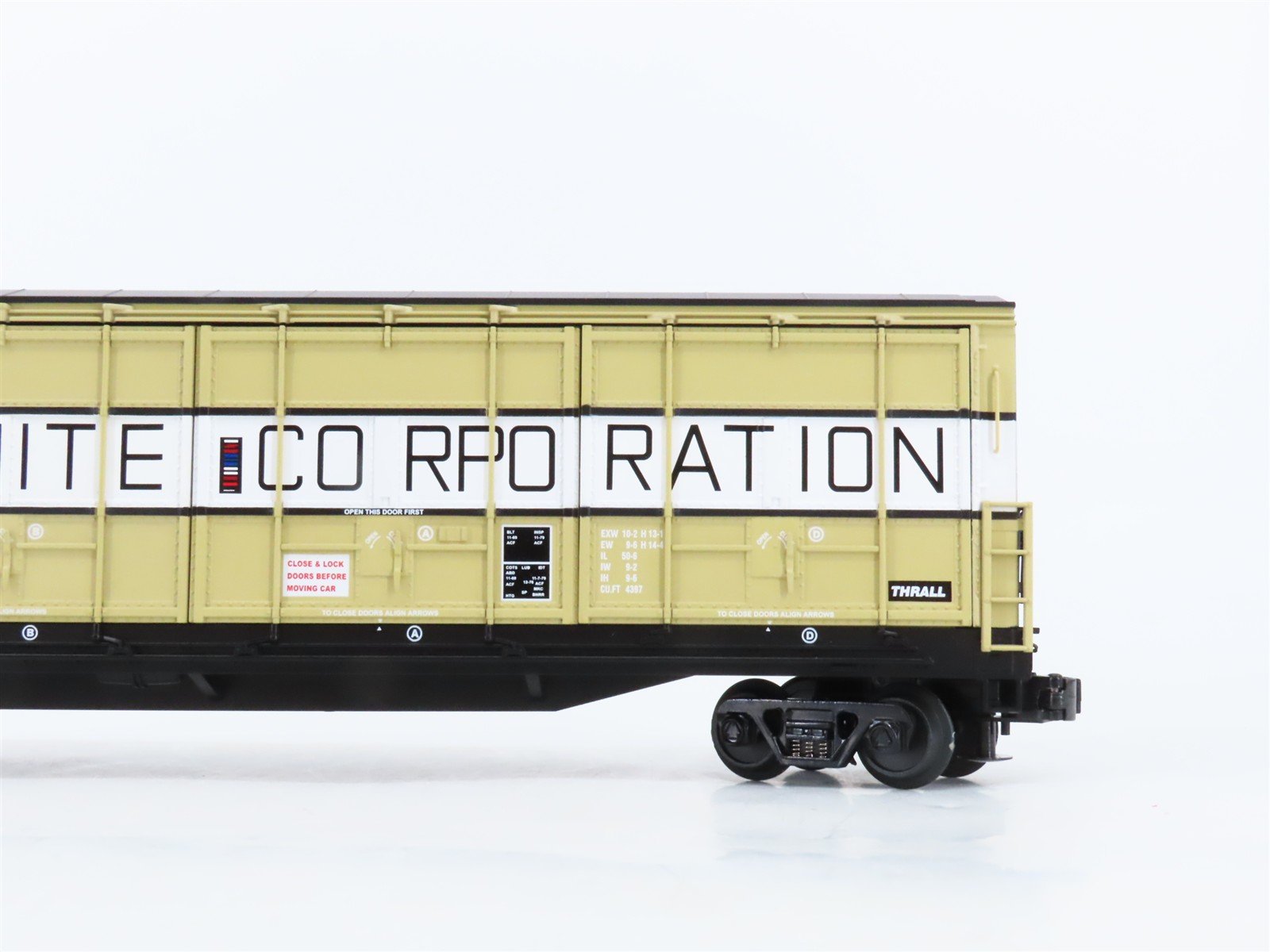 O Gauge 3-Rail MTH 20-93068 MASX Masonite 55' Thrall All-Door Box Car #2005