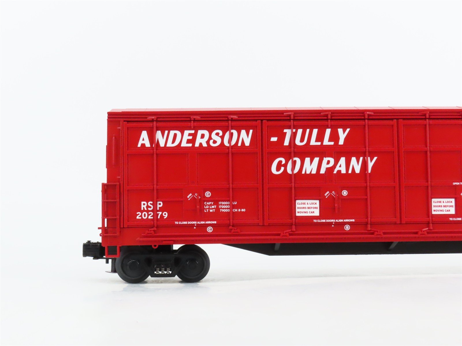 O Gauge 3-Rail MTH 20-93157 RSP Anderson-Tully 55' Thrall All-Door Box Car 20279