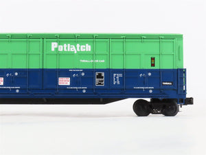 O Gauge 3-Rail MTH 20-93160 D&NE Potlach 55' Thrall All-Door Box Car #116