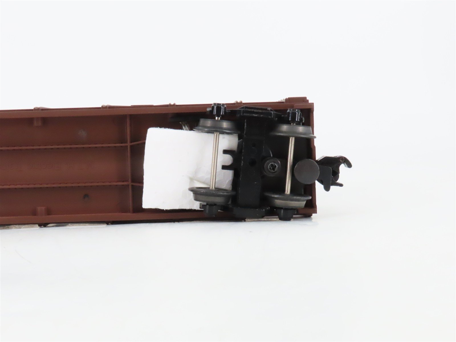 O27 3-Rail MTH RailKing 30-7638 Auto Carrier 6770 w/Ertl '67 Firebird & '70 Nova