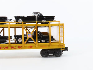 O27 Gauge 3-Rail MTH RailKing 30-7674 UP Auto Carrier #11071 w/ Ertl T-Birds